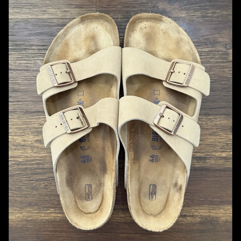 Birkenstock Arizona Soft Footbed Sandals - Size 46